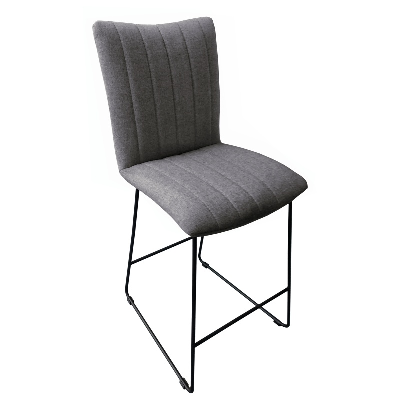 Downtown Elan Bar Stool in Shadow Grey