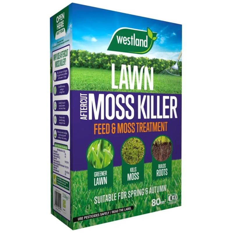 Westland Westland Aftercut Moss Killer 80m2 Box