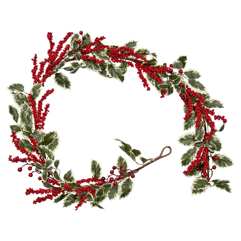 Smart Garden Hollyberry Garland - 180cm