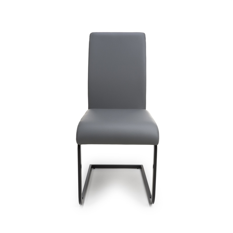 Lenny Fabric Dining Chair - Grey