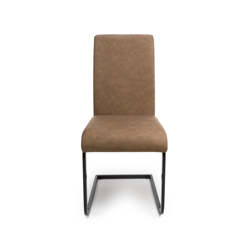 Lenny Fabric Dining Chair - Tan