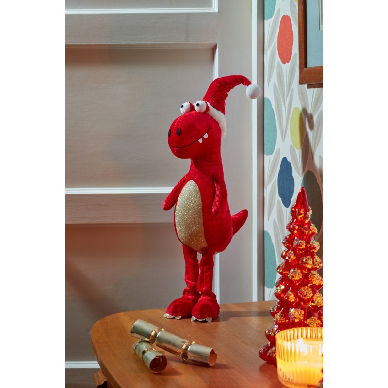 Smart Garden Festive Dino Christmas Decoration - Red