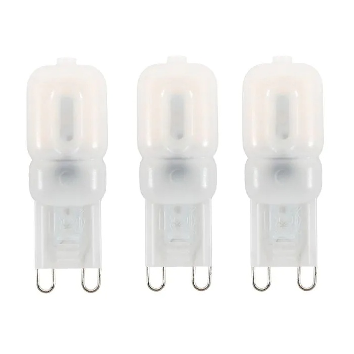 BHS 3 Pack Of G9 Capsule LED 3000k Frost - Warm White