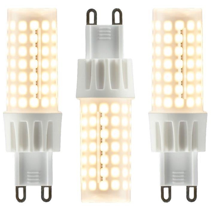 BHS 3 Pack of Dimmable 6.7w G9 LED 4000k Frost - Natural White