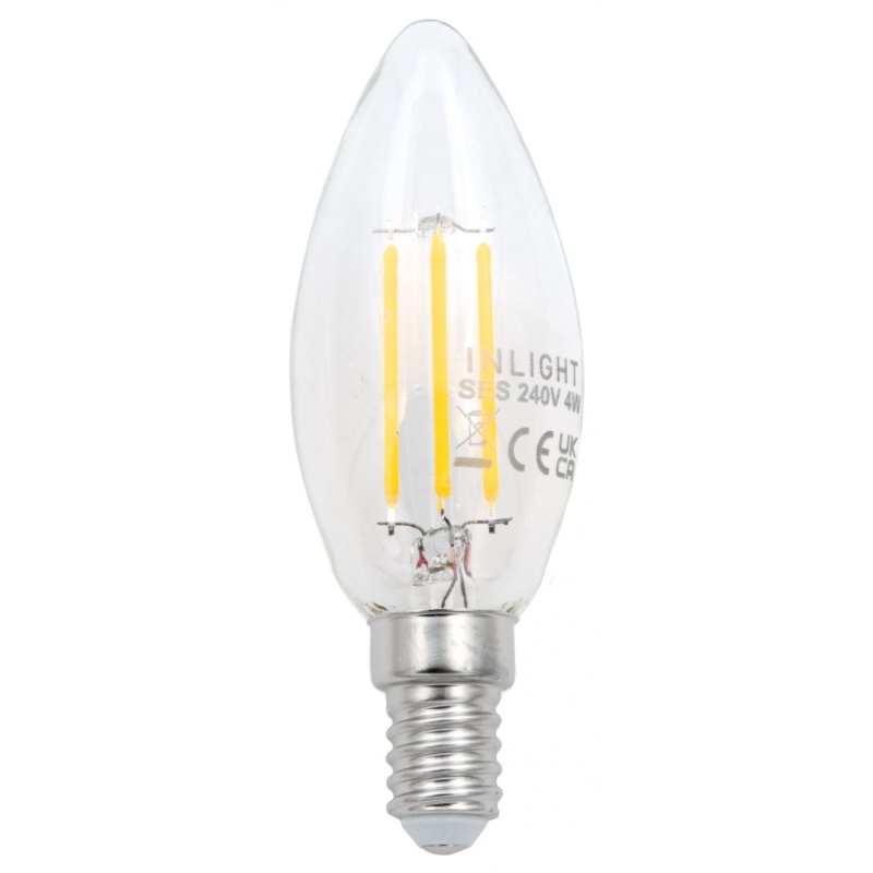 BHS Dimmable 4W Filament LED Candle E14 - Warm White