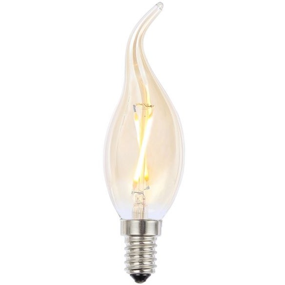 BHS LED Vintage Candle Lamp 2W E14 Tint - Warm White