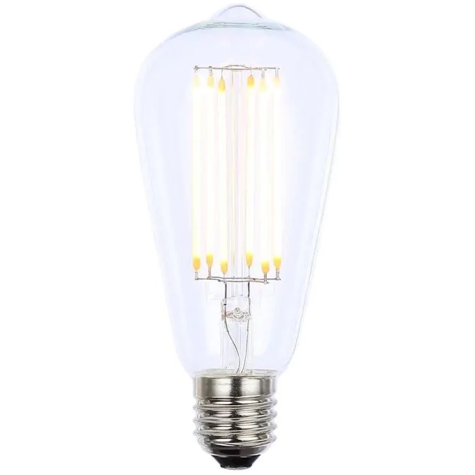 BHS Dimmable LED Vintage Lamp 6W E27 Clear - Warm White