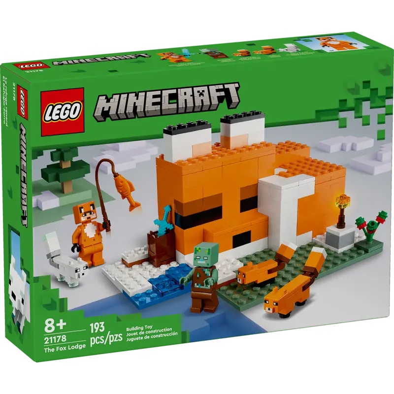 LEGO 21178 Minecraft The Fox Lodge