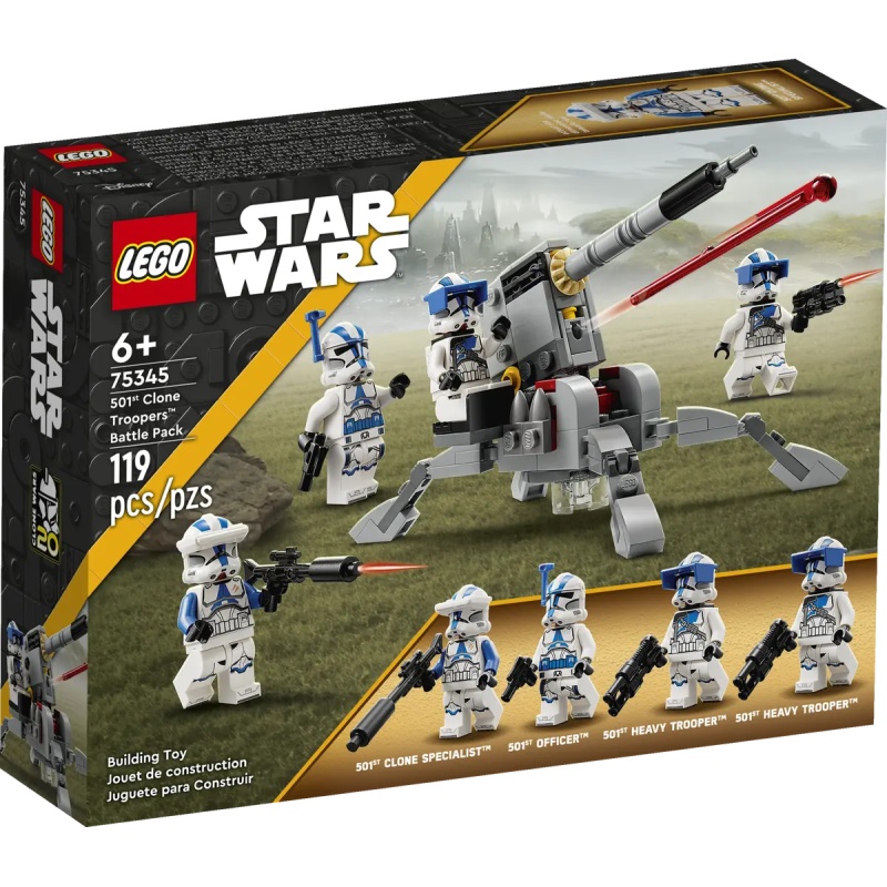 LEGO LEGO 75345 Star Wars 501st Clone Troopers Battle Pack