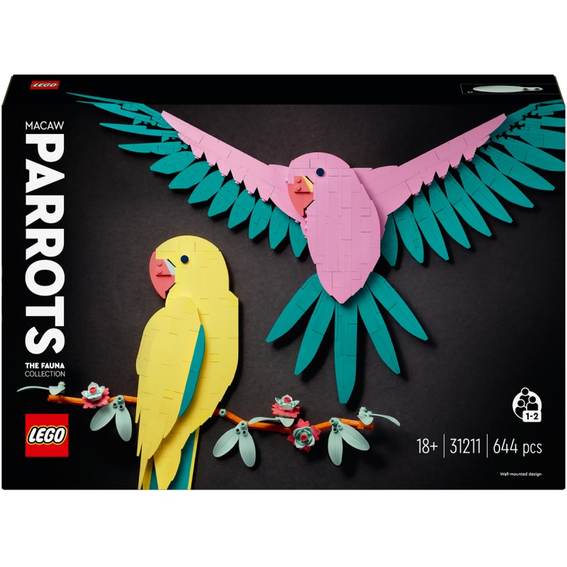 LEGO LEGO 31211 ART The Fauna Collection : Macaw Parrots