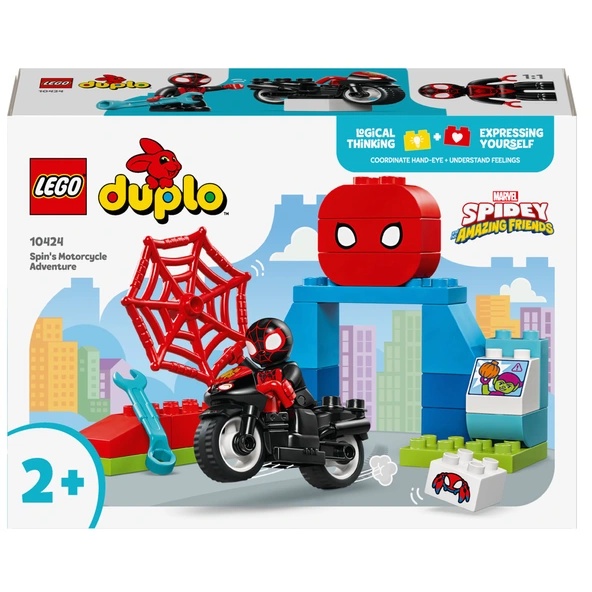 LEGO LEGO Duplo 10424 Spidey Spin's Motorcycle Adventure