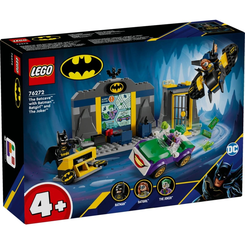 LEGO LEGO 76272 Batman The Batcave with Batman, Batgirl and Joker