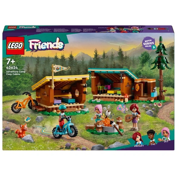 LEGO LEGO 42624 Friends Adventure Camp Cozy Cabins