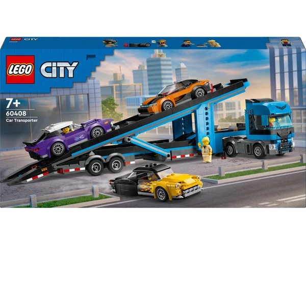 LEGO LEGO 60408 City Car Transporter Truck with Sports Cars