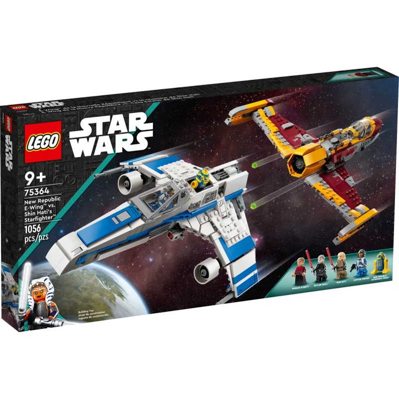 LEGO LEGO 75364 Star Wars New Republic E-Wing vs. Shin Hati's Starfighter