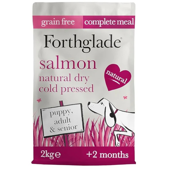 Forthglade Salmon Grain Free Cold Pressed Natural Dry Dog Food