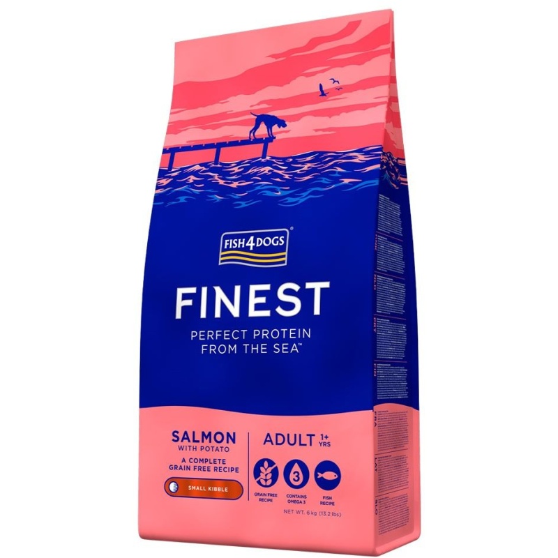 Fish4Dogs Finest Salmon Adult Small Kibble - 1.5kg