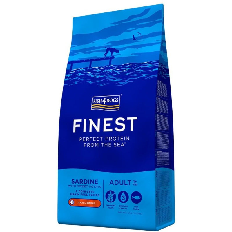 Fish4Dogs Finest Sardine Adult Small Kibble - 1.5kg