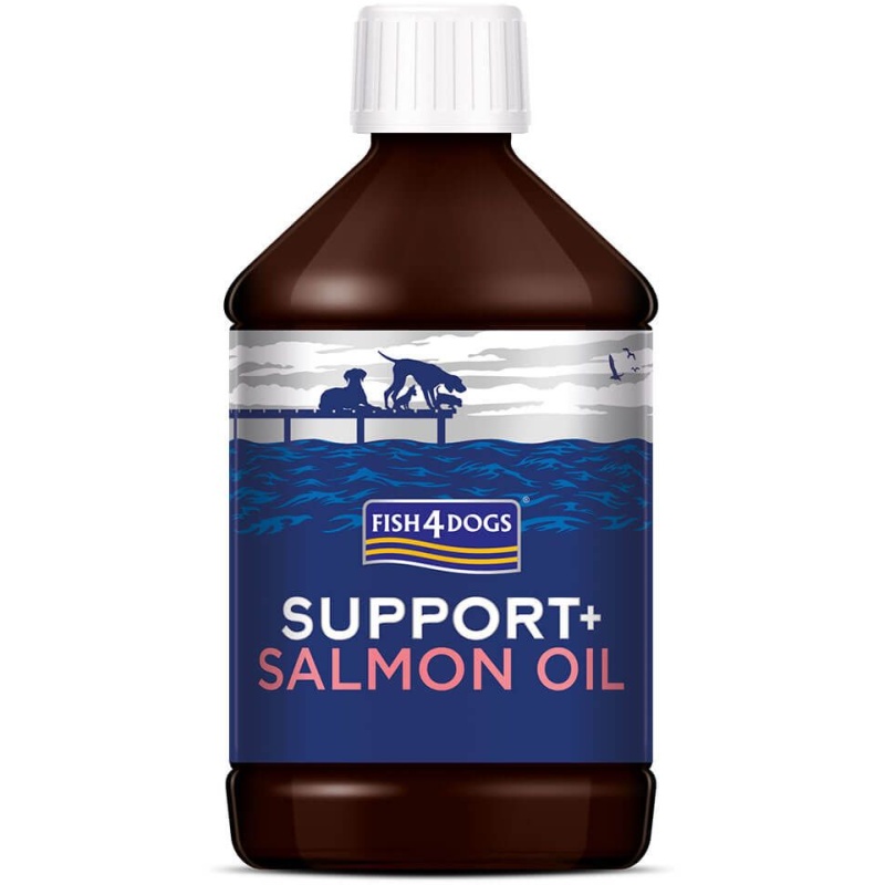 Fish4Dogs Support+ Salmon Oil - 500ml