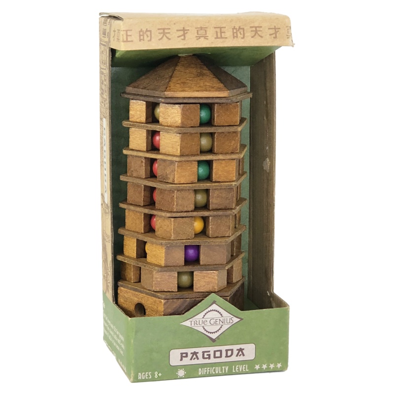 University Games University Games True Genius Chinese Pagoda Puzzle