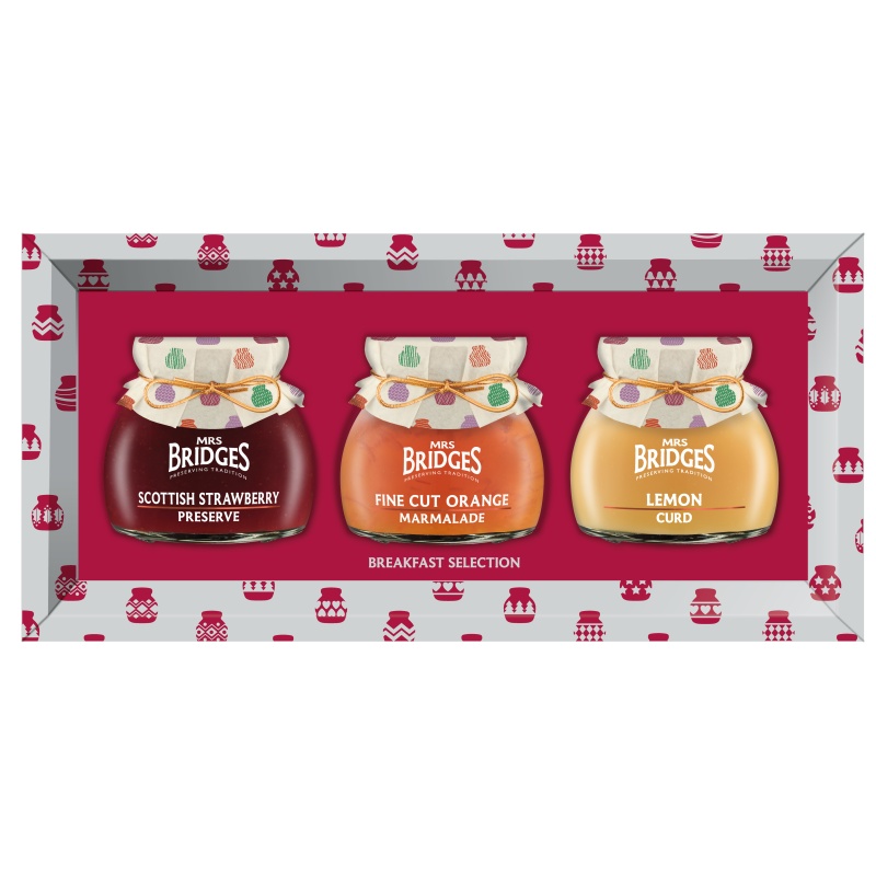 Mrs Bridges Mrs Bridges Grey Breakfast Selection Gift Pack 750g