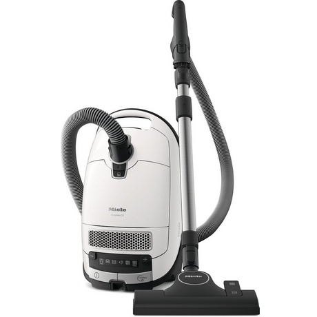 Miele C3Allergy Bagged Cylinder Vacuum Cleaner - Lotus White