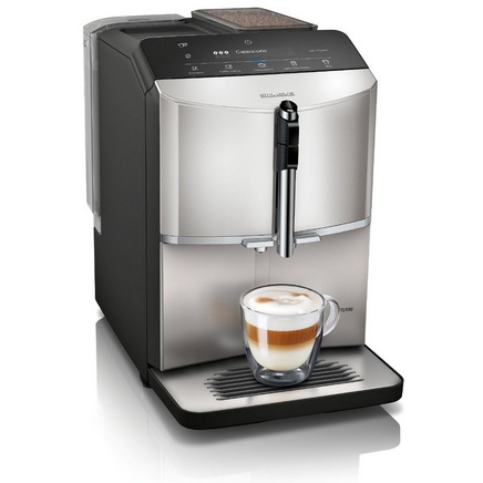 Siemens TF303G07 Bean To Cup Fully Automatic Coffee Machine - Inox Silver Metallic