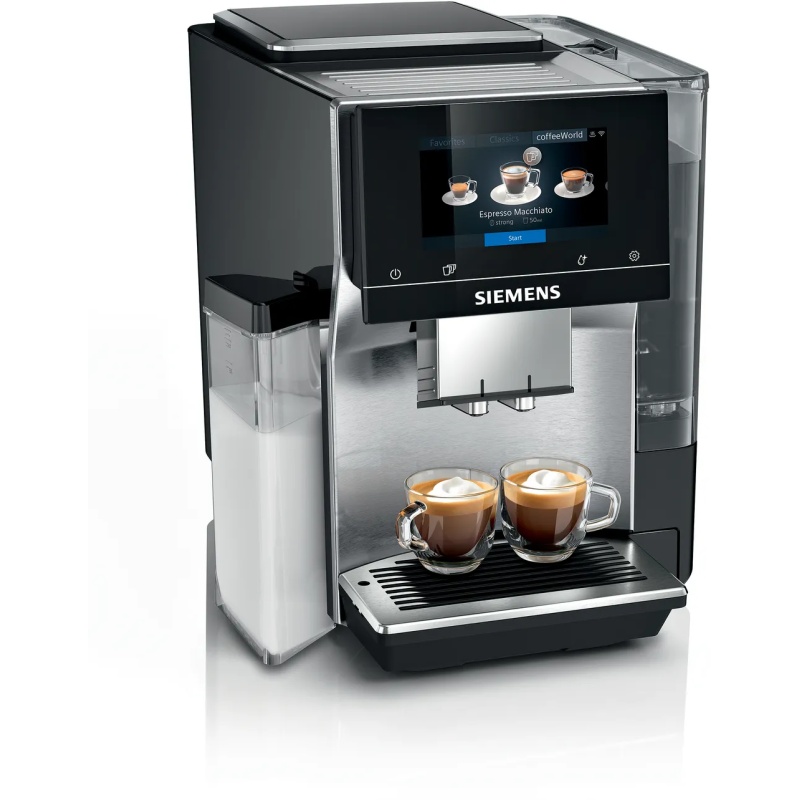 Siemens TQ707GB3 Bean To Cup Fully Automatic Coffee Machine - Stainless Steel