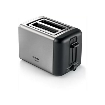 Bosch Tat3P420Gb 2 Slice Toaster - Stainless Steel