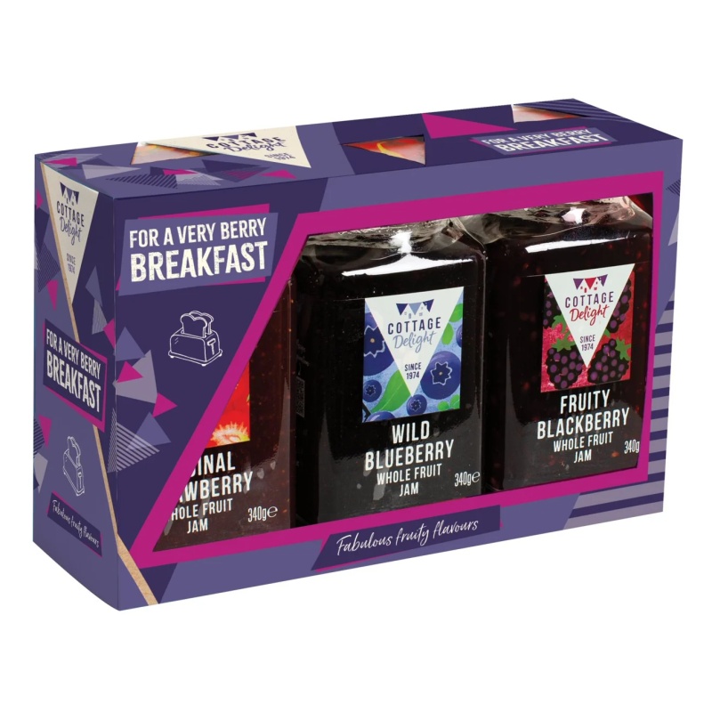 Cottage Delight Cottage Delight For A Very Berry Breakfast Gift Set 1020g