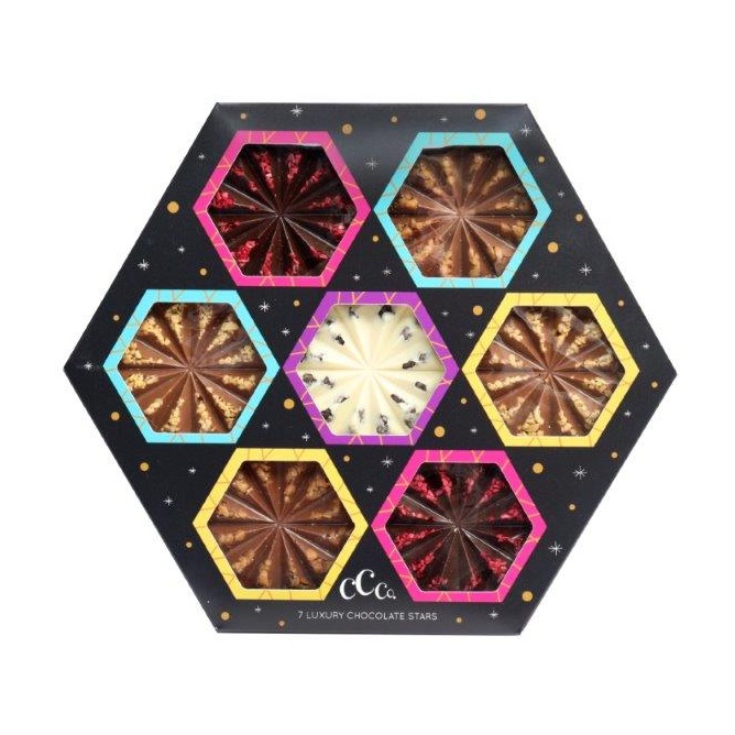 Cambridge Confectionery Co 7 Stars Luxury Hex Gift Box 385g