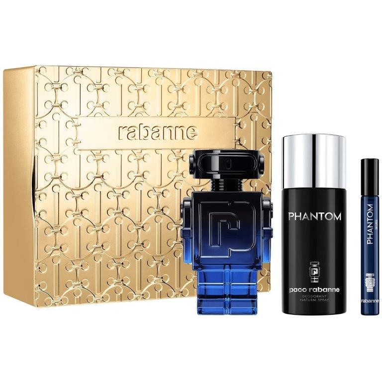 Paco Rabanne Rabanne Phantom Intense Eau De Parfum 100ml Gift Set