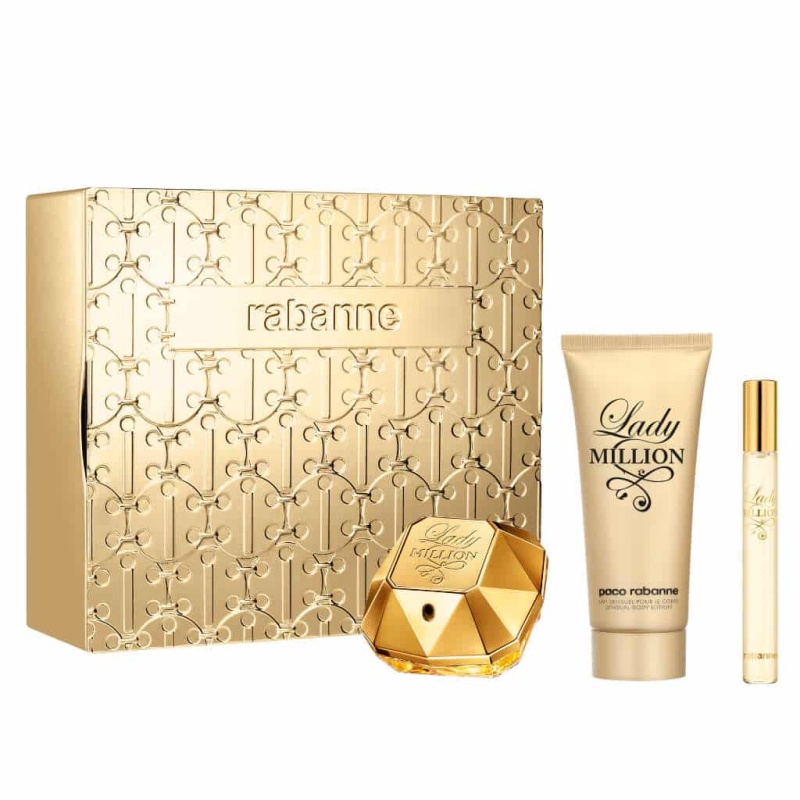 Paco Rabanne Rabanne Lady Million Eau De Parfum 50ml Gift Set