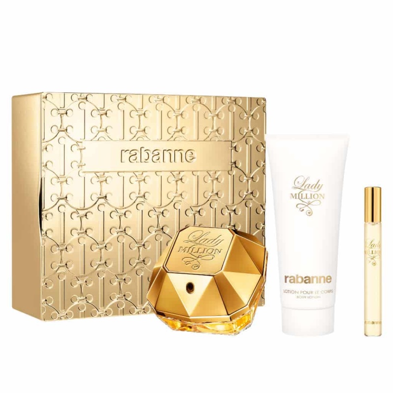 Paco Rabanne Rabanne Lady Million Eau De Parfum 80ml Gift Set