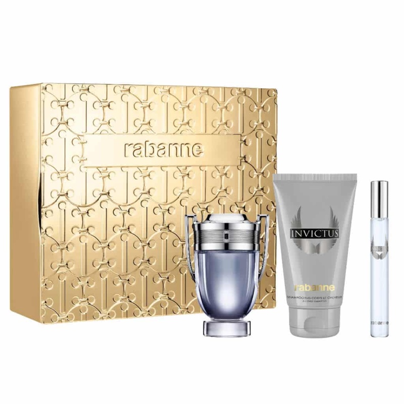 Paco Rabanne Rabanne Invictus Eau De Toilette 50ml Gift Set