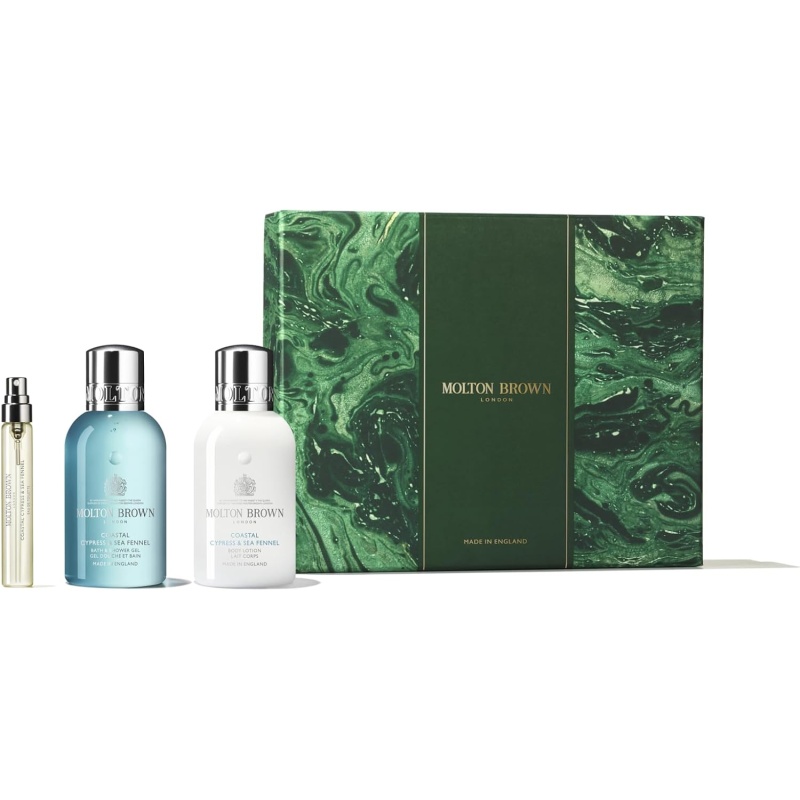 Molton Brown Molton Brown Coastal Cypress & Sea Fennel Travel Gift Set