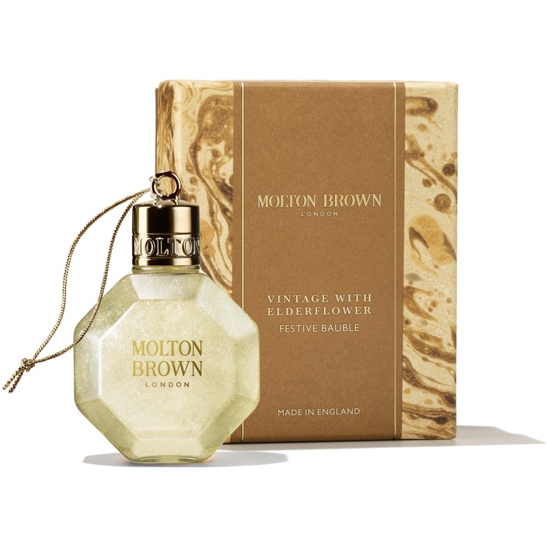 Molton Brown Molton Brown Vintage With Elderflower Festive Shower Gel Bauble 75ml