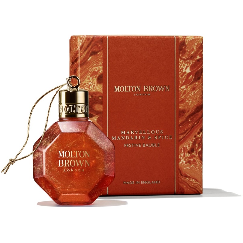 Molton Brown Molton Brown Marvellous Mandarin & Spice Festive Shower Gel Bauble 75ml