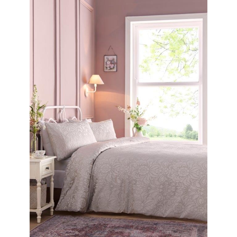 Appletree Appletree Heritage Worcester Duvet Set - Silver