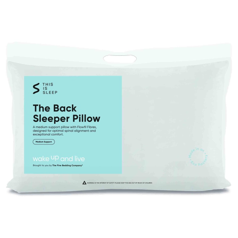 The Fine Bedding Company The Fine Bedding Company Back Sleeper Pillow