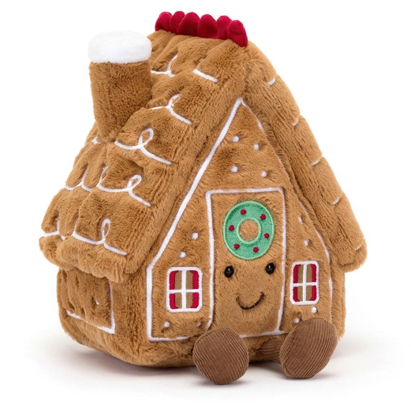 Jellycat Amuseable Gingerbread House