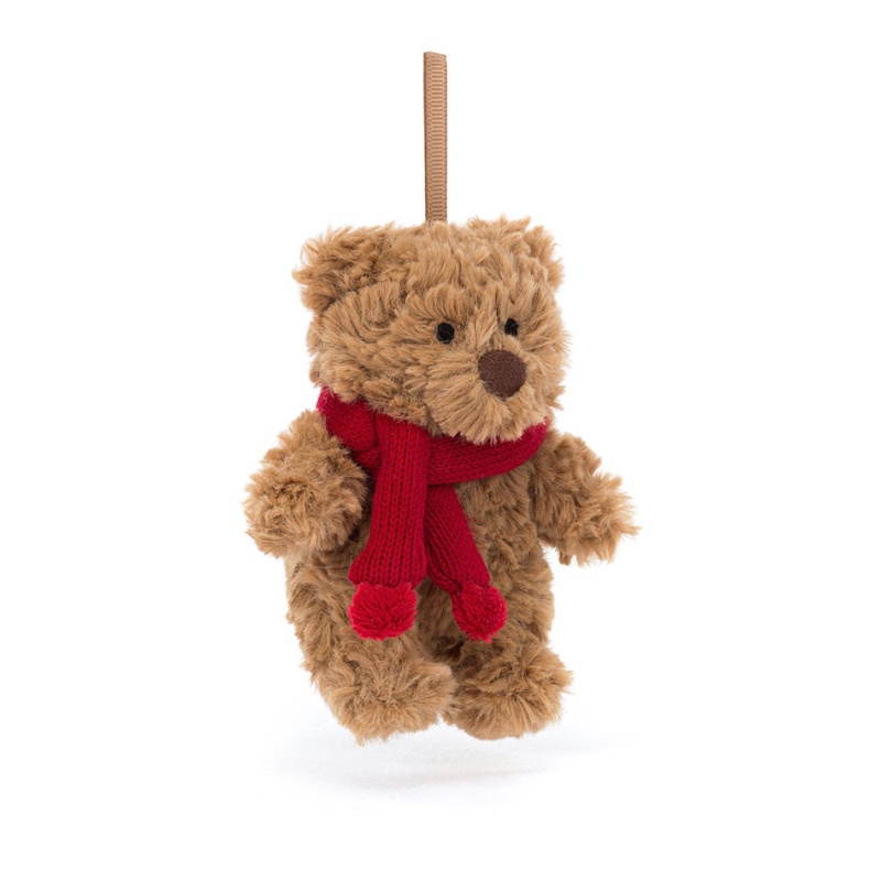 Jellycat Bartholomew Bear Decoration 12cm