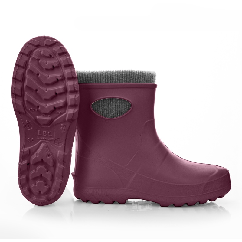 LBC Ultralight Ladies Ankle Boots - Burgundy