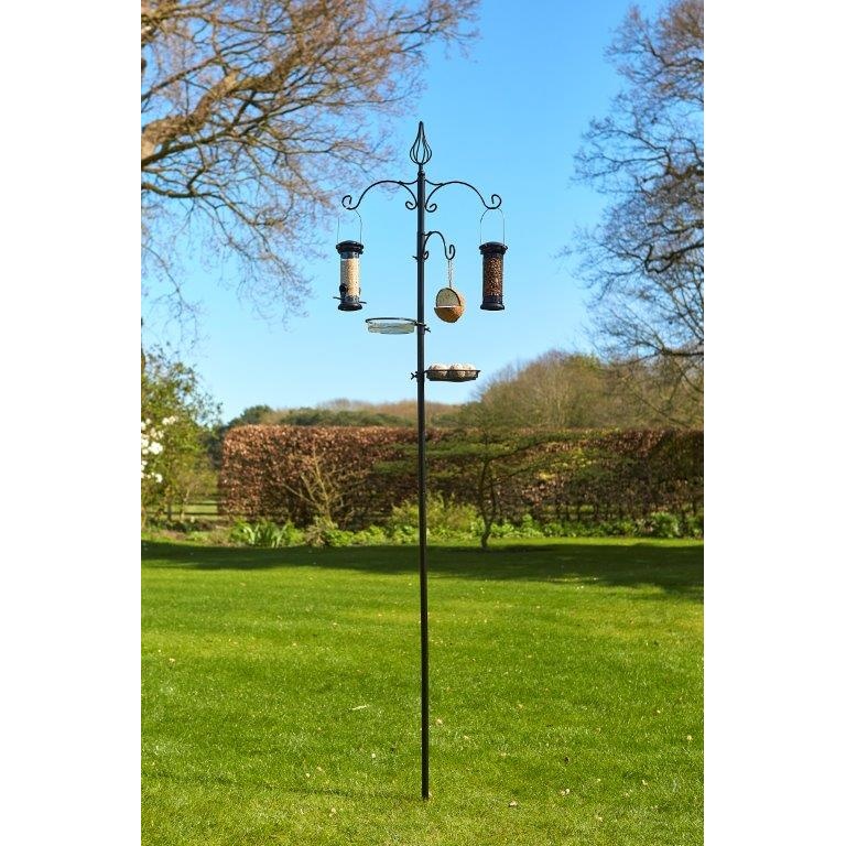 Tom Chambers All Seasons Bird Feeding Station In Metal