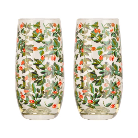 Cath Kidston Cath Kidston Christmas Hiball Glasses Set of 2