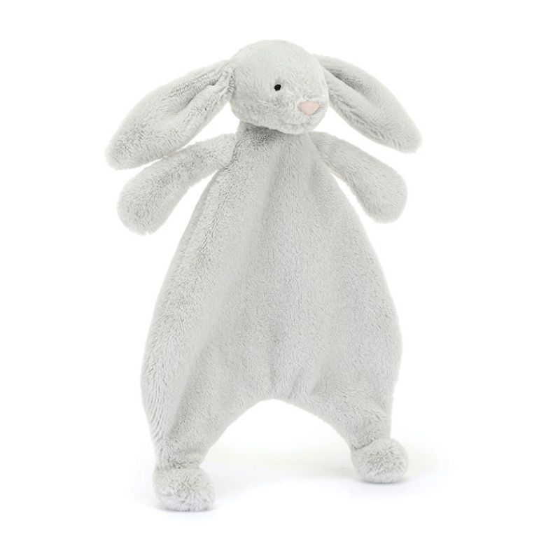 Jellycat Jellycat Bashful Silver Bunny Comforter