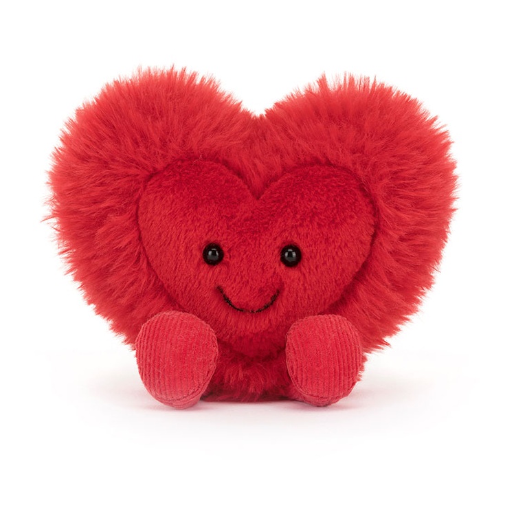 Jellycat Amuseables Beatie Heart Little