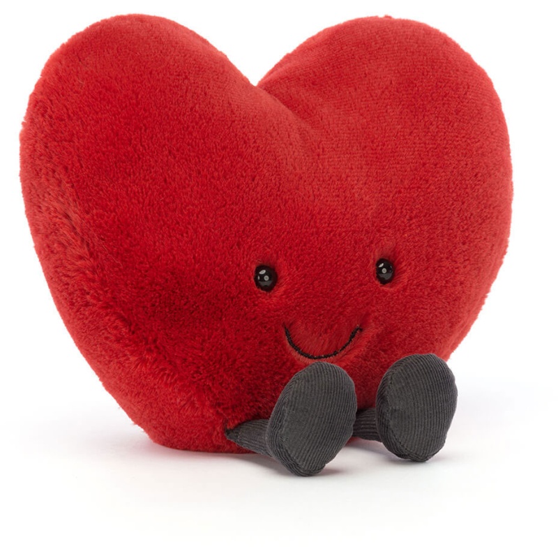 Jellycat Amuseables Red Heart Large