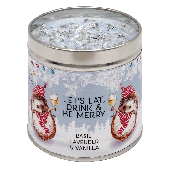 Best Kept Secrets Spirit of Christmas Scented Candle - Let's Eat, Drink & Be Merry