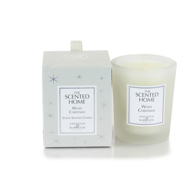 Ashleigh & Burwood White Christmas Votive - 70g